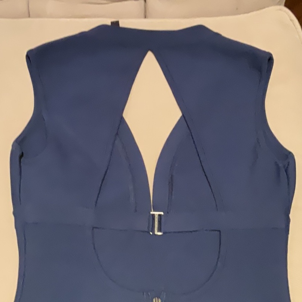 BCBGMaxAzria Royal Blue Sleeveless Mini Dress - Picture 7 of 7